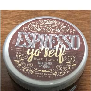 Perfectly Posh~ Expresso Yourself body scrub~ New & Sealed pkg.